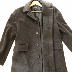 Banana republic large grey dress coat